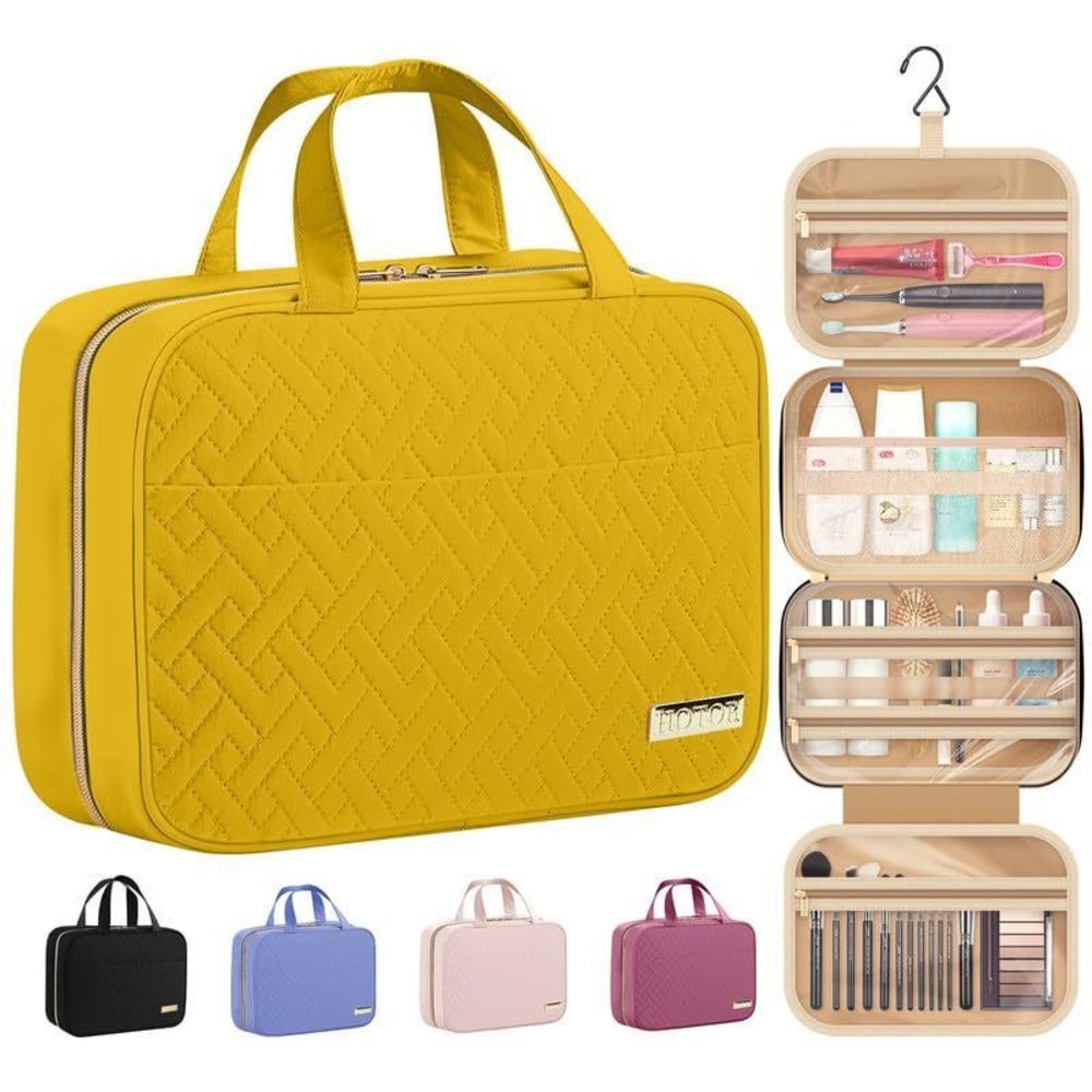 Travel Toiletry Bag W/hanging Hook - Spacious Toiletry Bag Essentials For🖐